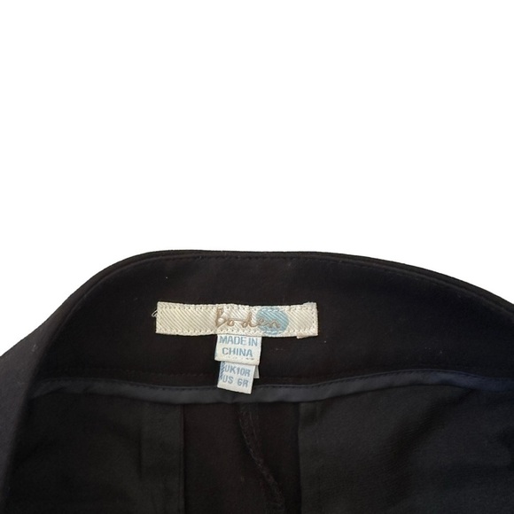 NWOT Boden Pleat Front Tapered Ponte Knit Pants in Black Size US 6 - Picture 6 of 7